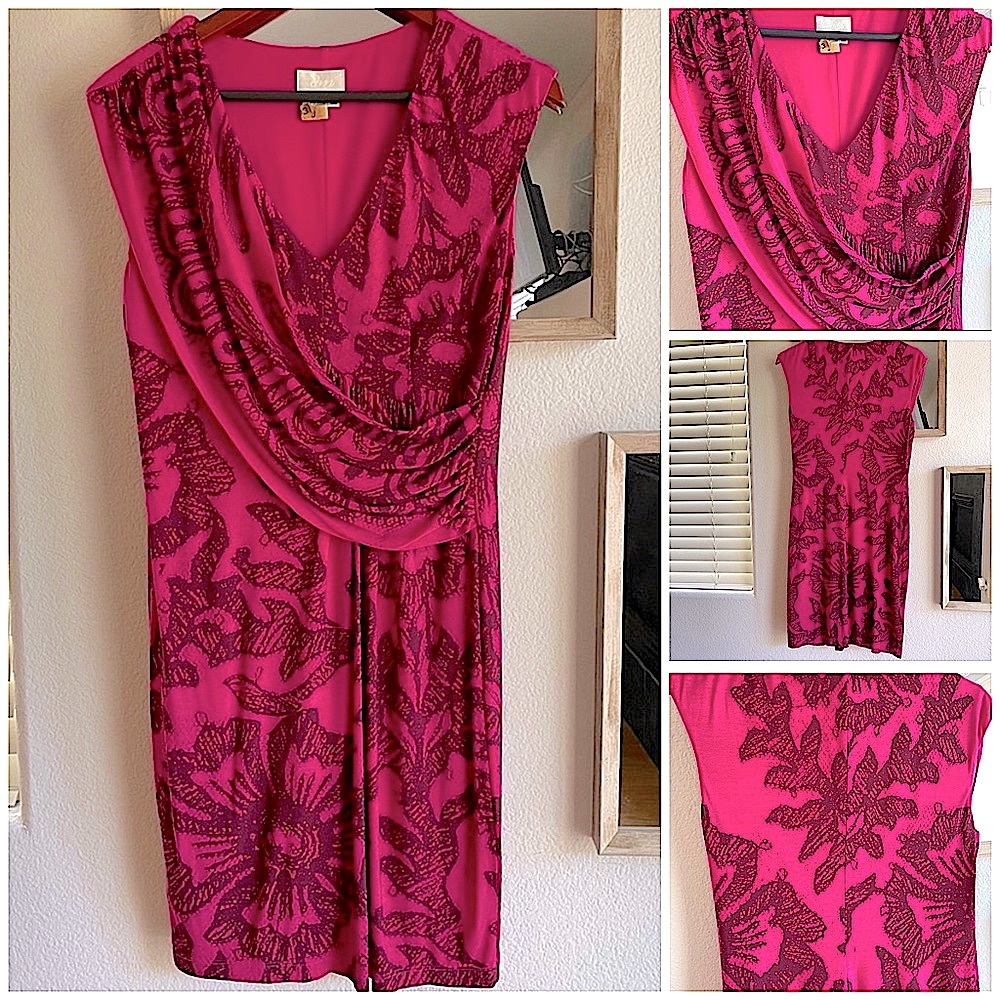 Donna Morgan MIDI Sash dress - Picture 2 of 12